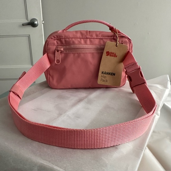 Fjallraven Kanken Pink Crossbody Bag - Picture 12 of 16